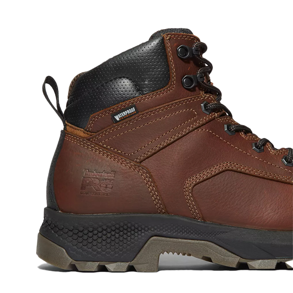 Timberland Men's Titan EV 6 Inch Waterproof Work Boots with Composite Toe from Columbia Safety